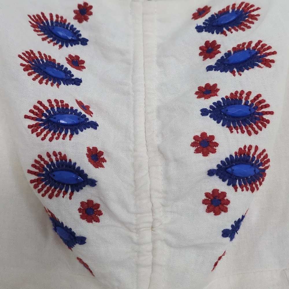 NWT FARM RIO | $285 Embroidered Embellished Mini Dress - Picture 14 of 16
